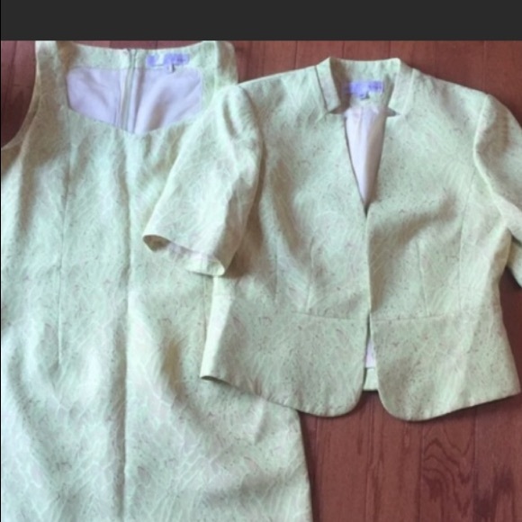 🥂VINTAGE-MILLER SHOR🥂2-PIECE SHEATH DRESS SUIT🥂 - Picture 2 of 5